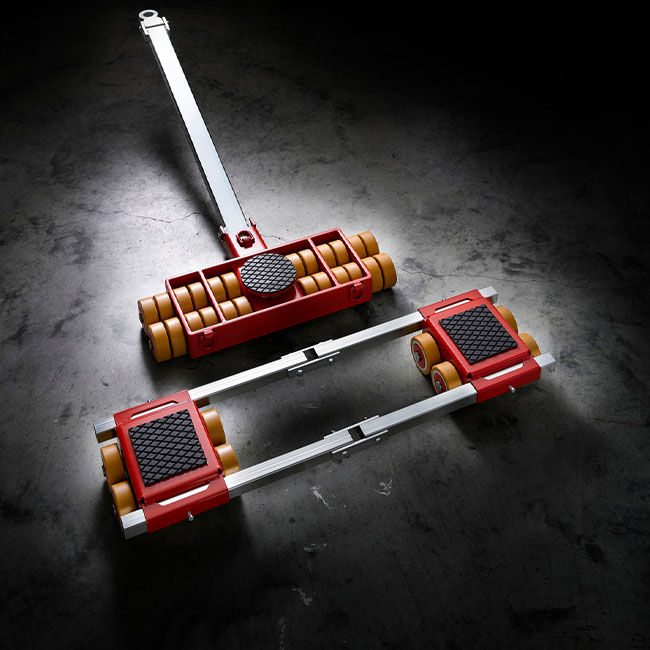 Transport rollers and -dollies | Van Gool Hef- & Hijstechniek